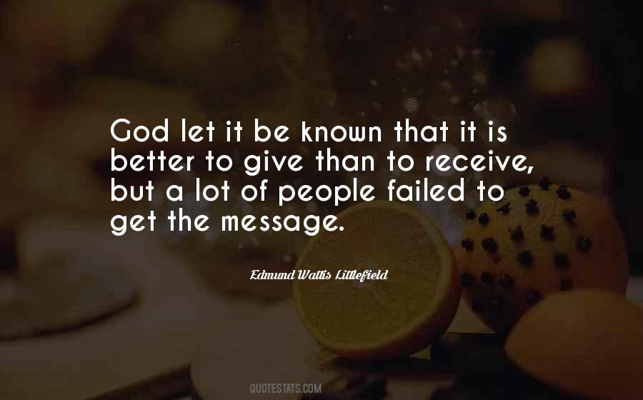 Quotes About Messages From God #713108