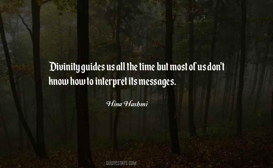 Quotes About Messages From God #883320