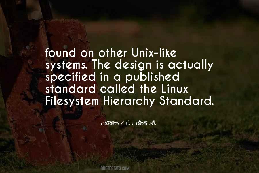 Quotes About Unix #576914