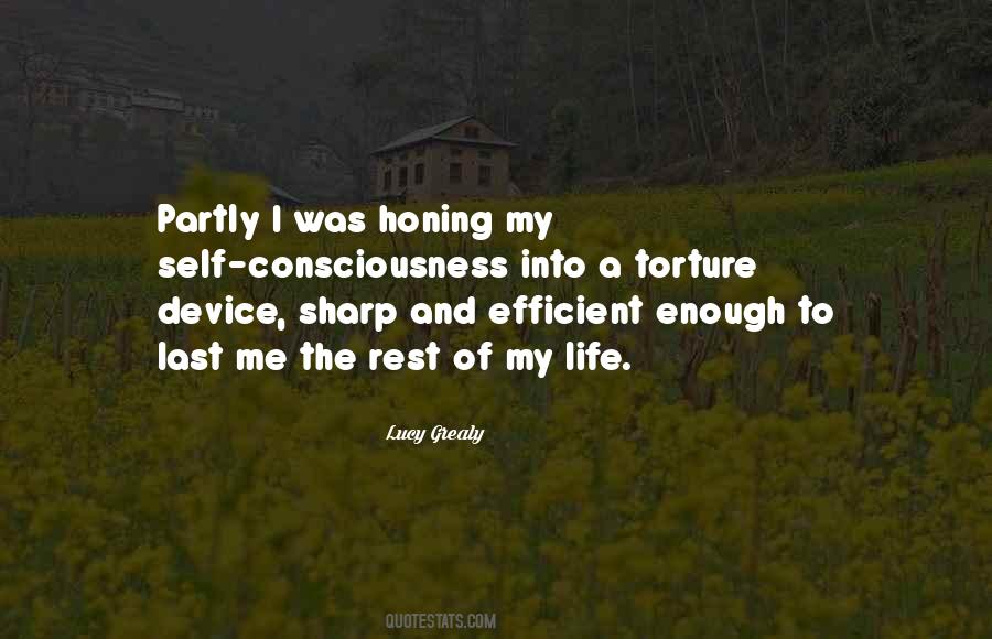 Quotes About Self Torture #1150233