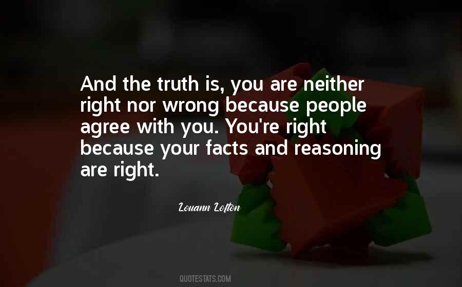 Quotes About Facts And Truth #860372