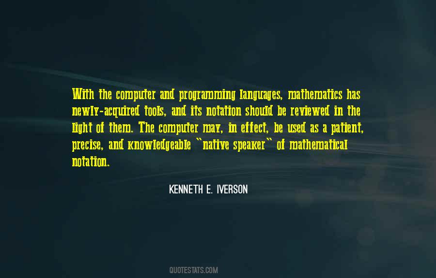 Quotes About Programming Languages #1223020