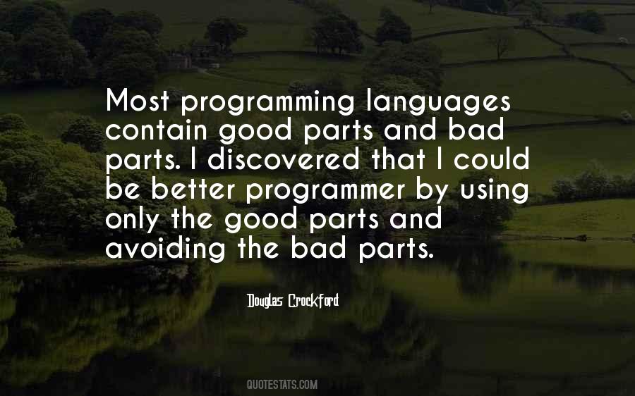 Quotes About Programming Languages #1551683