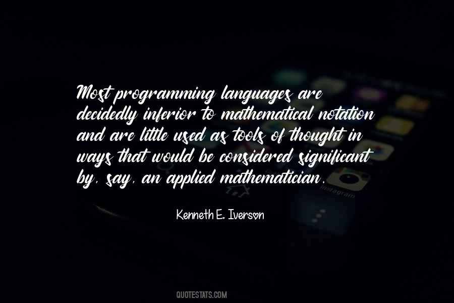 Quotes About Programming Languages #1731465