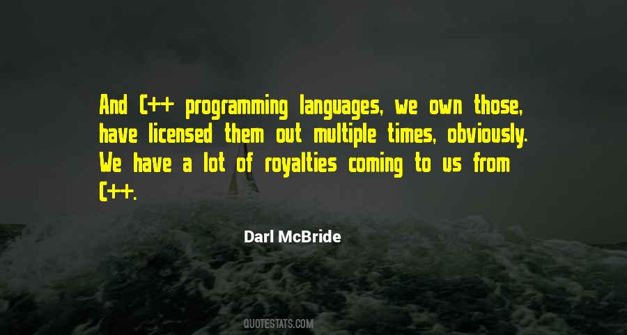 Quotes About Programming Languages #776064