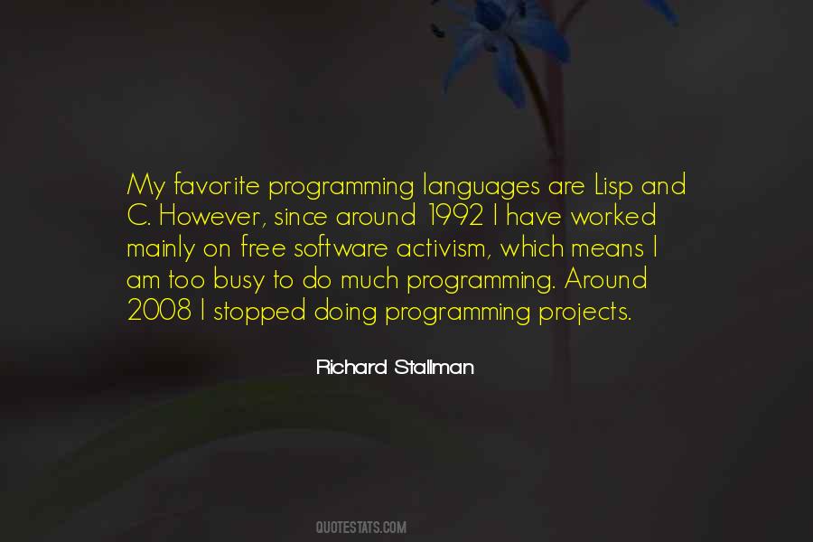 Quotes About Programming Languages #849266
