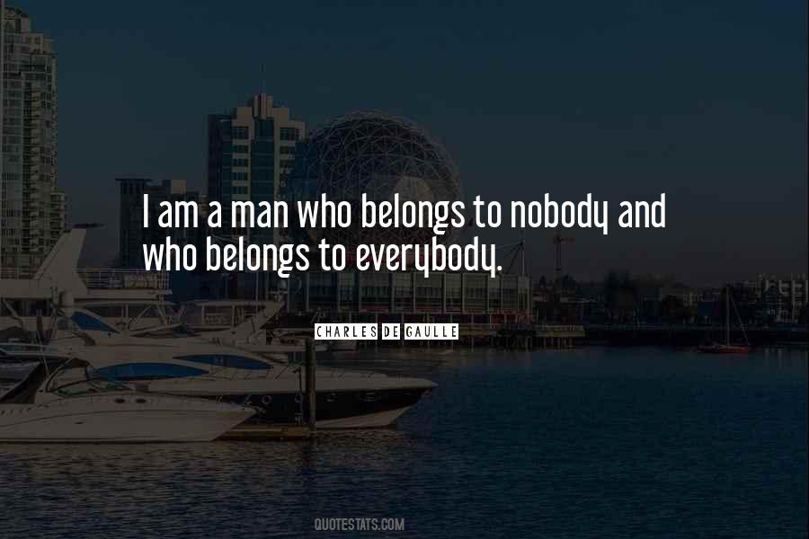 I Am Nobody Quotes #319333