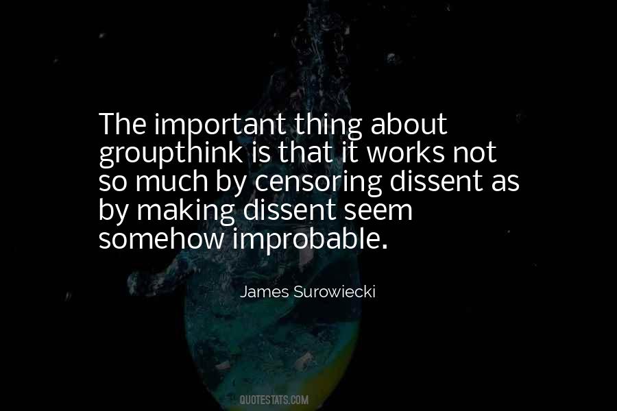 Quotes About Groupthink #1649072