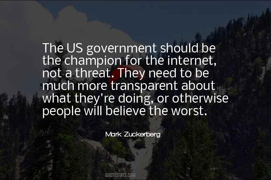 Quotes About The Us Government #519013