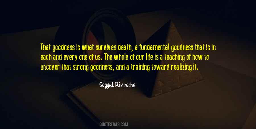 Quotes About Goodness In Life #293450
