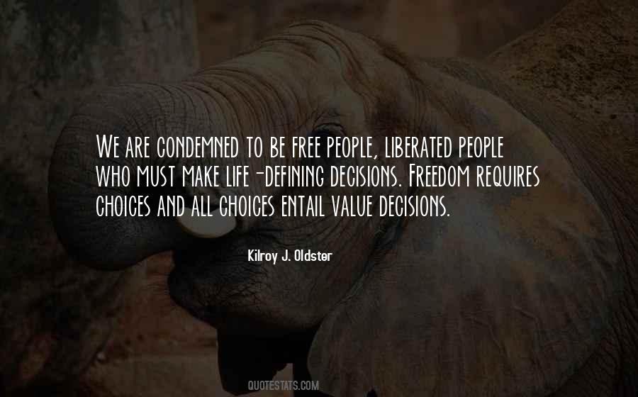 Quotes About Choices And Consequences In Life #92437