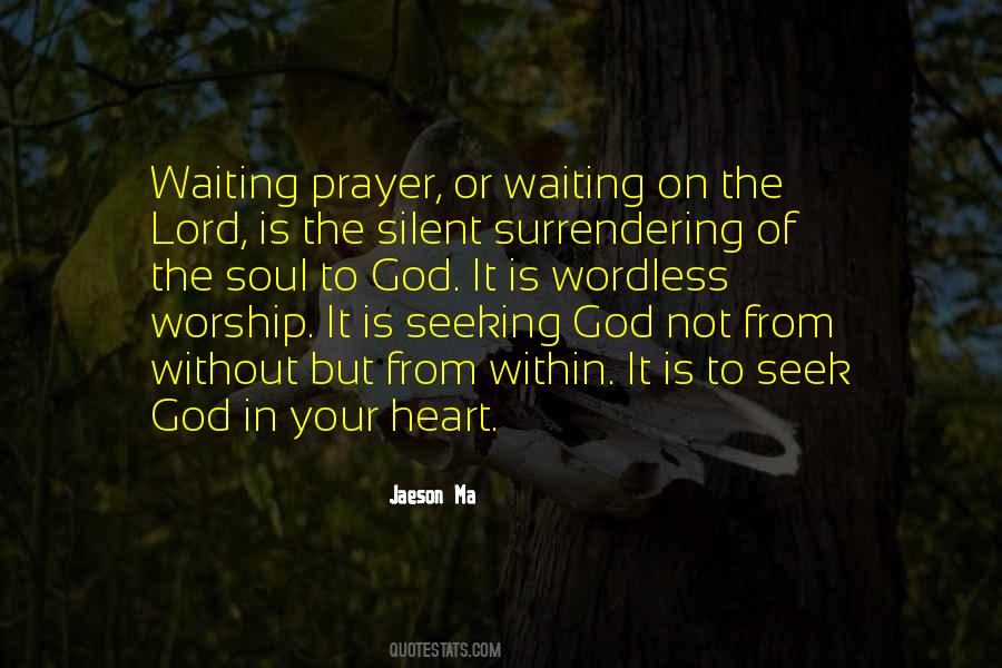 Quotes About Waiting On The Lord #839667