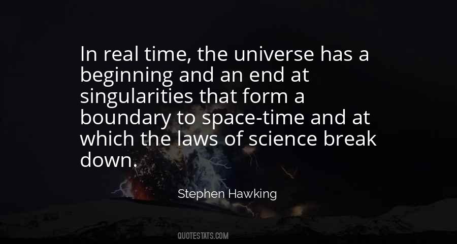 Quotes About The Beginning Of The Universe #1441792