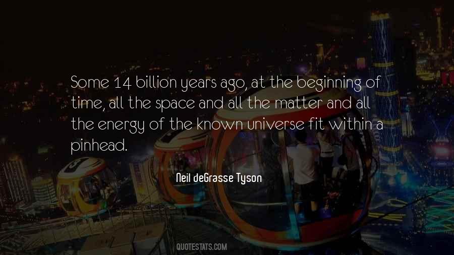 Quotes About The Beginning Of The Universe #887670