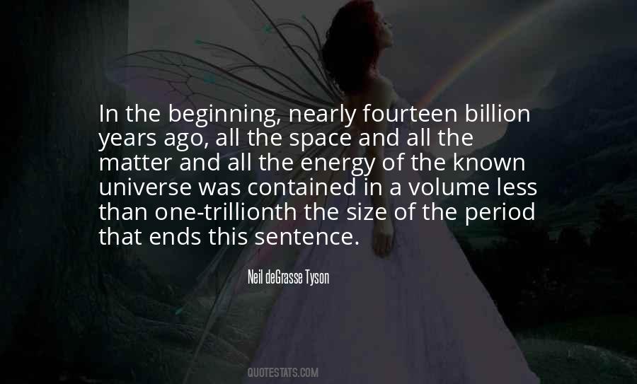 Quotes About The Beginning Of The Universe #932994