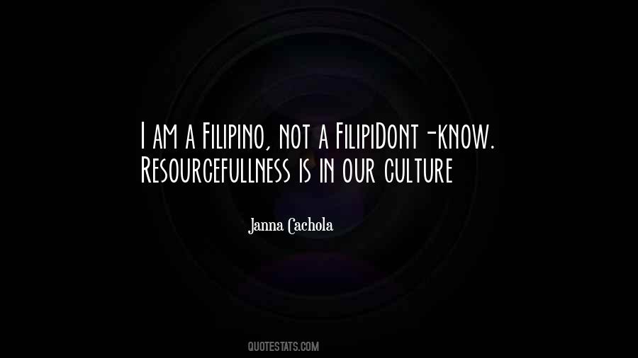 Quotes About Filipino #1223873
