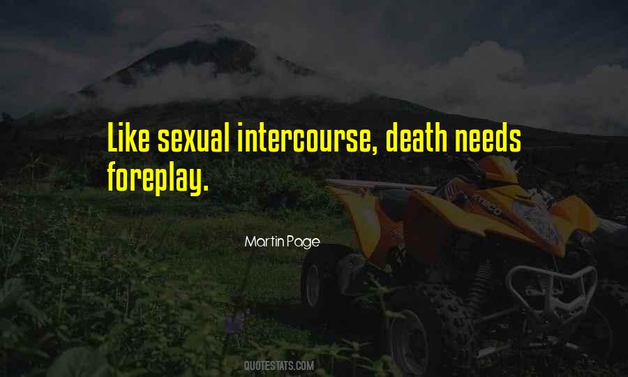 Sexual Intercourse Quotes #290666