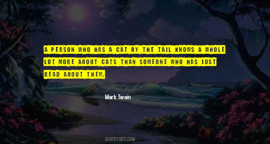 Cat Tails Quotes #718135