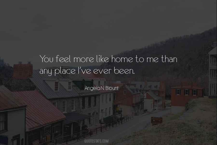 Belonging Place Quotes #1004116
