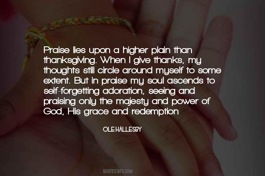God Praising Quotes #1358649