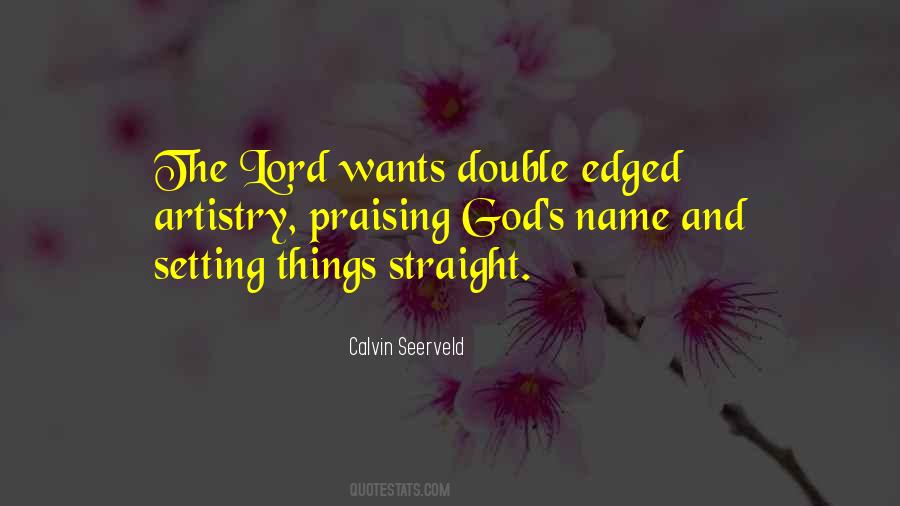 God Praising Quotes #1386250