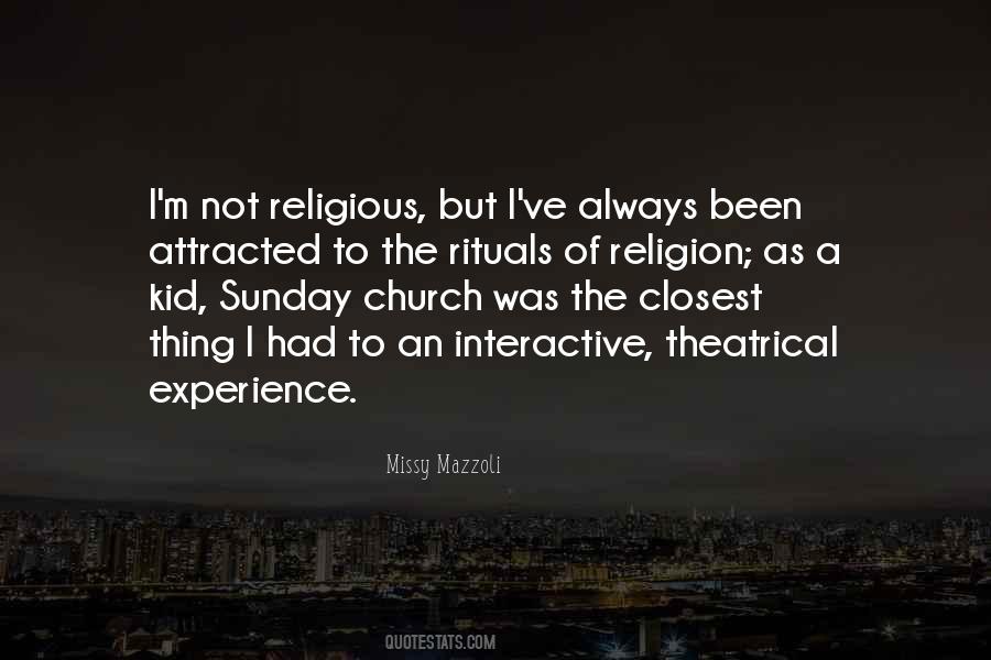 Quotes About Religious Rituals #781063