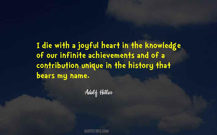 Quotes About Knowledge Of History #264499