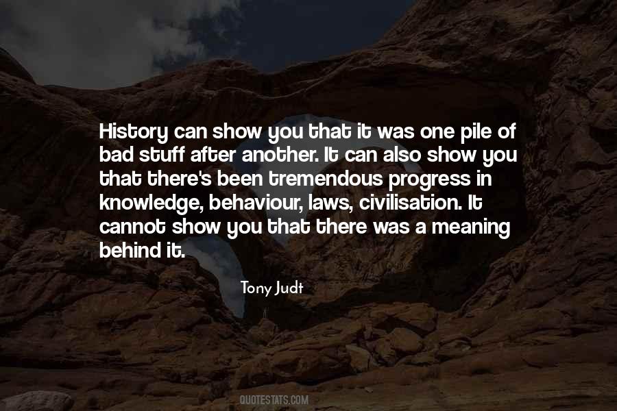 Quotes About Knowledge Of History #473208