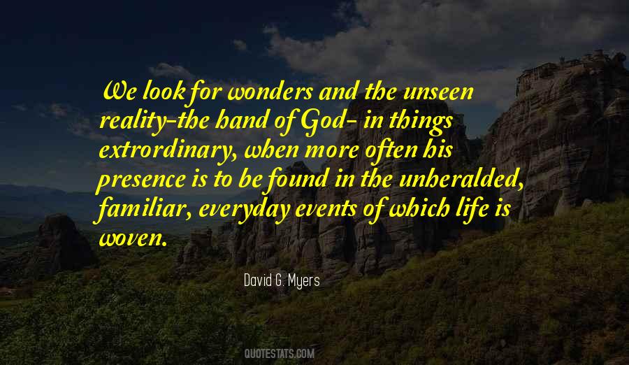 Quotes About The Wonders Of God #121133