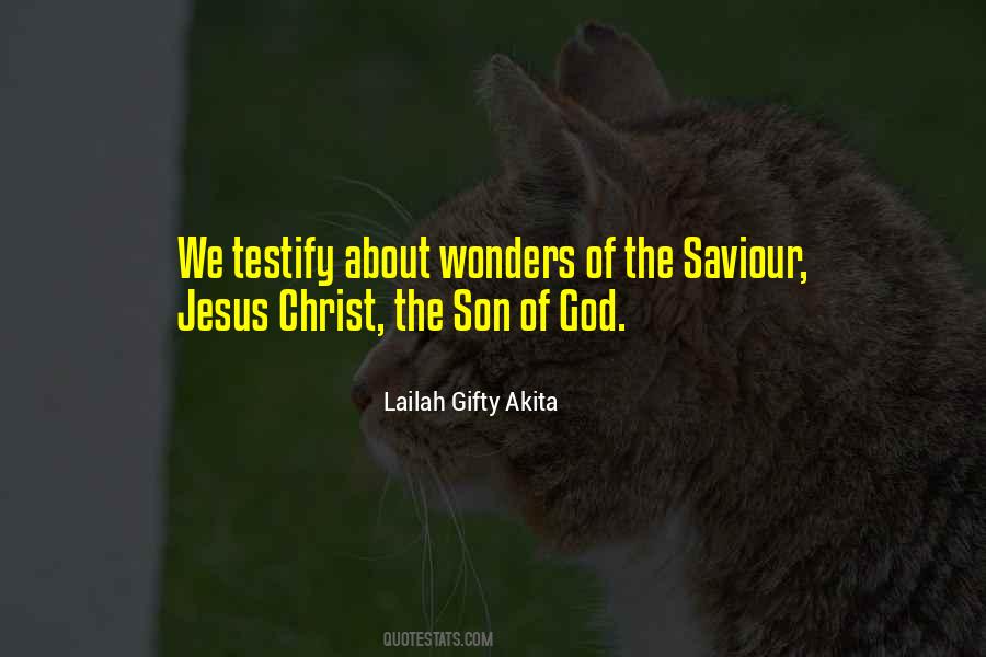 Quotes About The Wonders Of God #393011