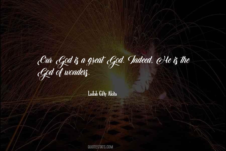 Quotes About The Wonders Of God #882258