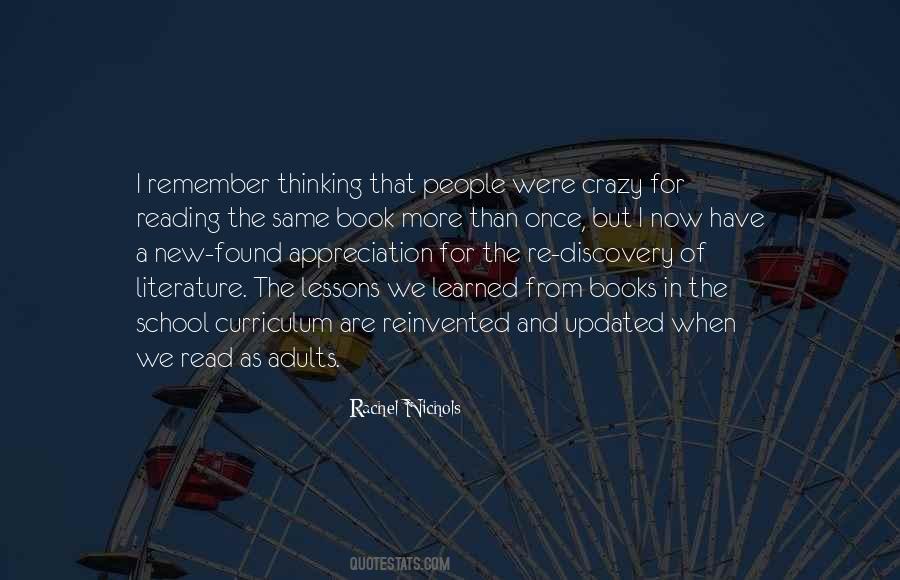 Quotes About Re Reading Books #1003239