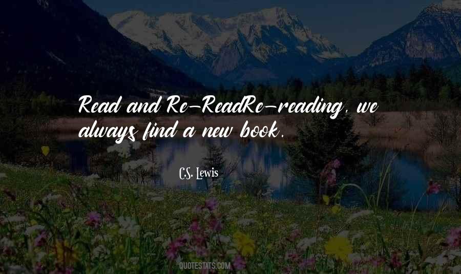 Quotes About Re Reading Books #668097