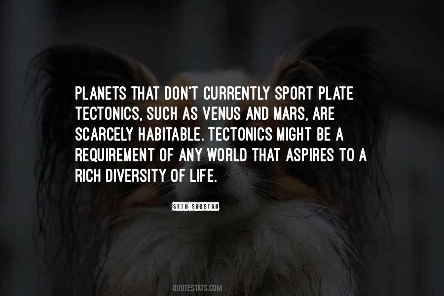 Quotes About Tectonics #97559
