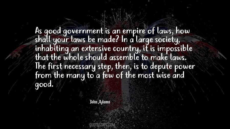 Quotes About Large Government #971216