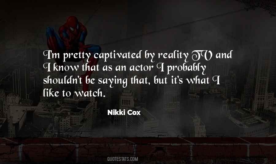 Quotes About Reality T.v #48621