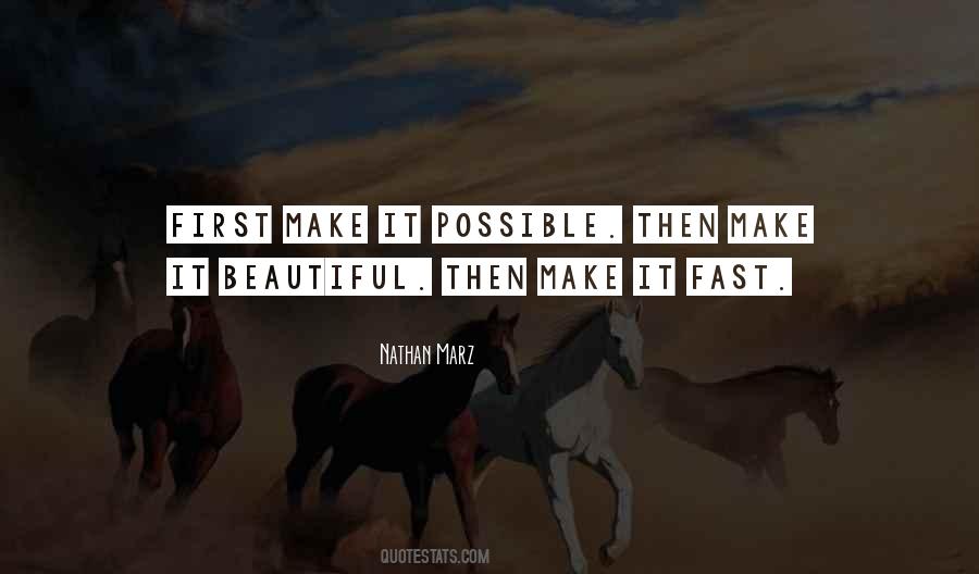 Make It Fast Quotes #898355