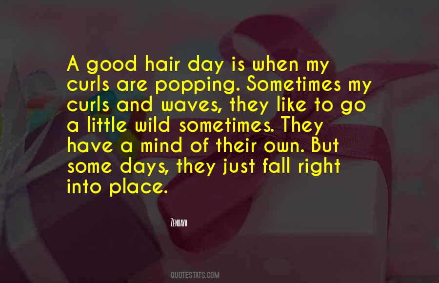 Quotes About A Good Hair Day #1661639