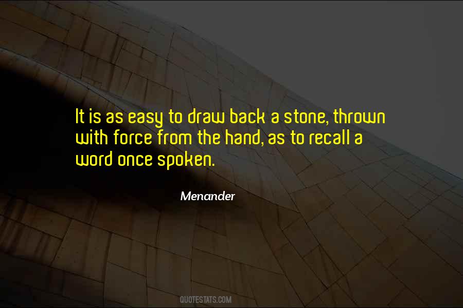 Stone Stone Quotes #21044