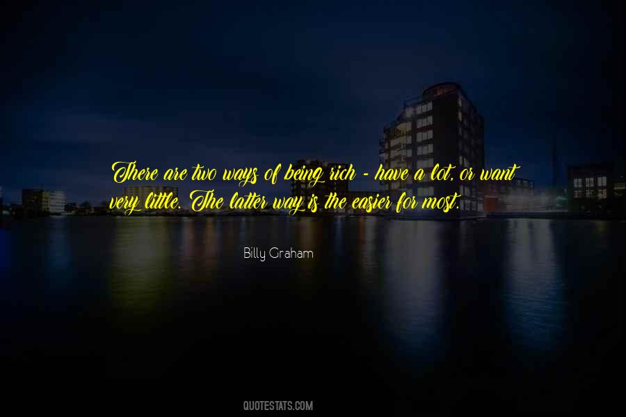 Being Rich Quotes #1135370