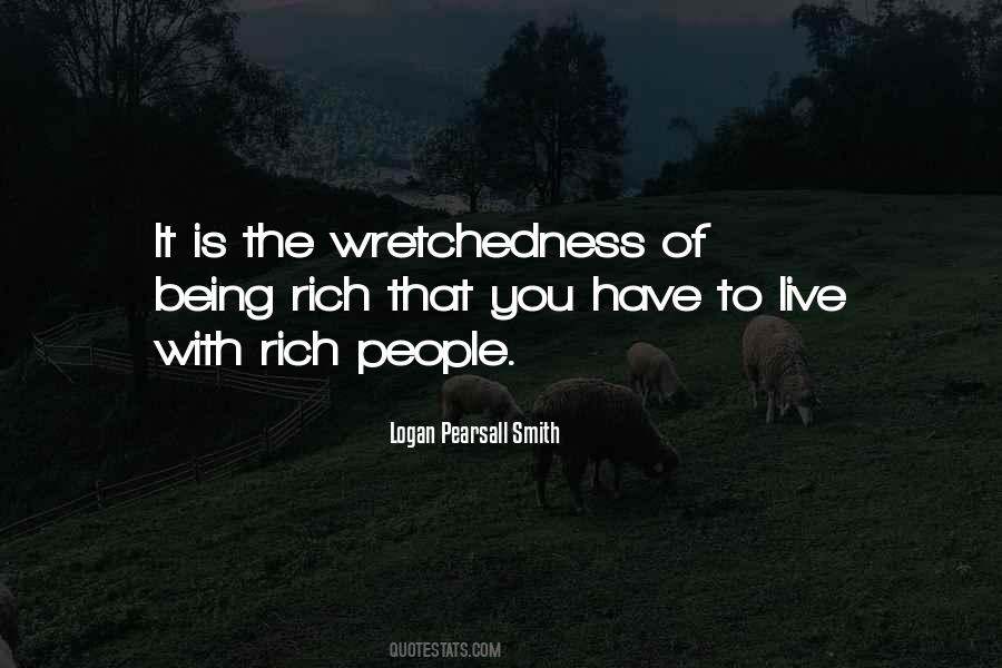 Being Rich Quotes #650283