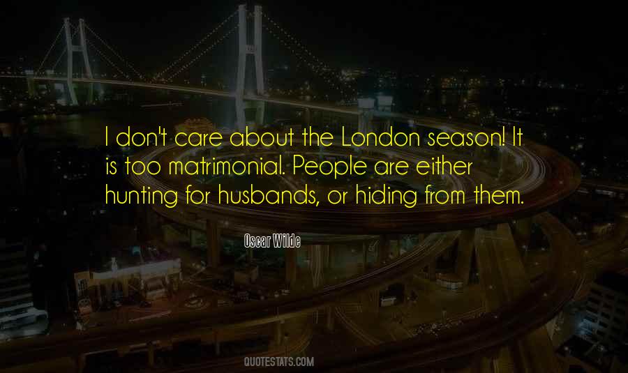 London Season Quotes #1586353