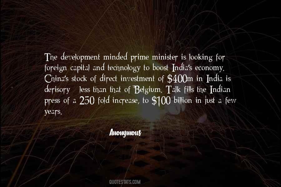 Quotes About Indian Economy #855629