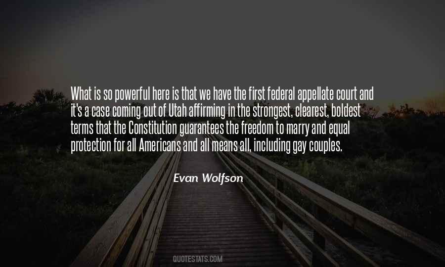 Quotes About Equal Protection #1329047