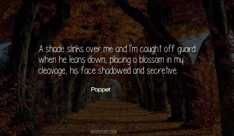 Shadowed Face Quotes #53075