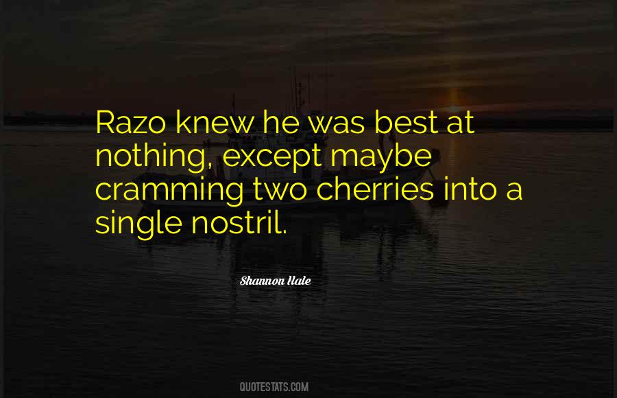 Quotes About Razo #555177