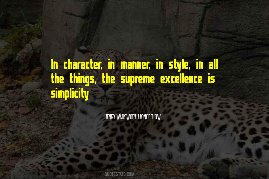 Excellence Is Quotes #1009586