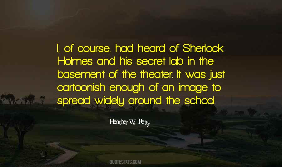 Mr Sherlock Holmes Quotes #159780