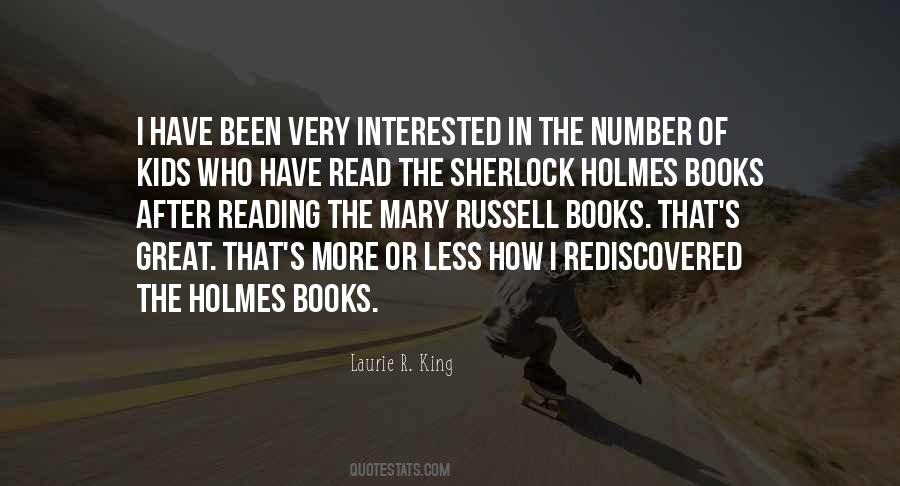 Mr Sherlock Holmes Quotes #18965