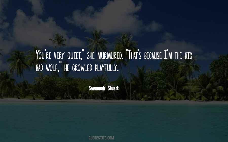 Quotes About She Wolf #479294